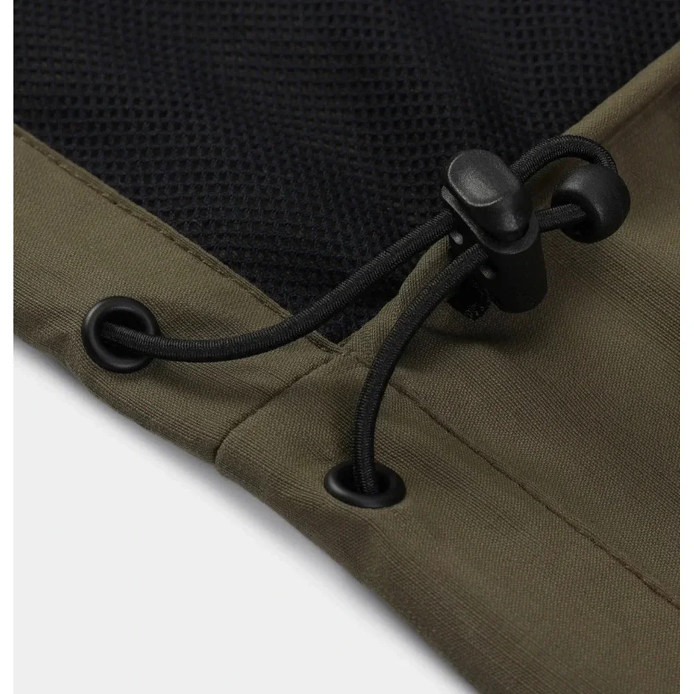 Ororo Zenflow Power Cooling Jacket  Zip Off Sleeves Olive Green Men's Large - Picture 10 of 13